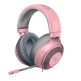 Razer Kraken - Multi-Platform Wired Gaming Headset Quartz Pink - Hàng chính hãng