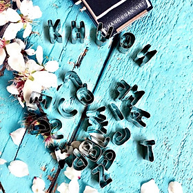 Mua Khuôn Bánh Hình Chữ - Set Khuôn 26 Chữ Cái. Chuyên phục vụ Sp Gia dụng  Khuôn làm bánh  Dụng cụ học Sinh  Nhà hàng  Quán
