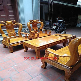 Mua bộ bàn ghế minh quốc đào gỗ lim nam phi