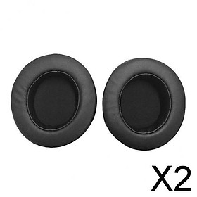 2x Replacement Earpads for Gaming Headphones Black