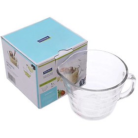 Cốc thủy tinh có vạch chia Hàn Quốc GL1475 dung tích 500ml - Để được trong lò vi sóng