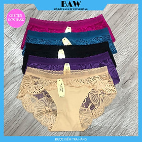 Bộ 5 Quần Lót Su Phối Ren sexy quyến rũ thương hiệu BAW mã QLN51