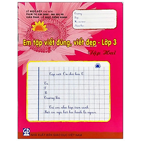 Em Tập Viết Đúng Viết Đẹp Lớp 3 - Tập 2 (2020)
