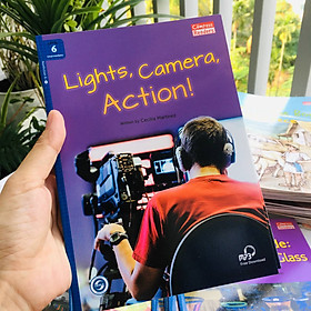 Lights, Camera, Action! - Leveled Reader with Downloadable Audio-Free Audio-Sách chuẩn nhập khẩu từ NXB Compass