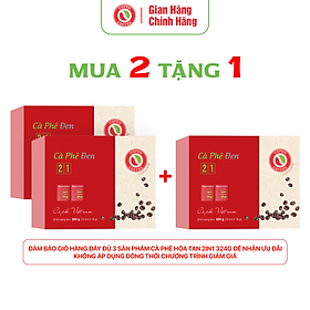 Cà phê đen hòa tan Copen Coffee 2 trong 1