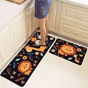 Mua Bộ 2 Thảm Nhà Bếp 3D (đế cao su chống trượt) - Giao ngẫu nhiên