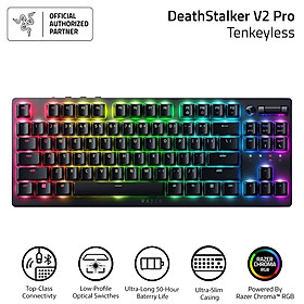 Bàn phím Gaming không dây Razer DeathStalker V2 Pro Tenkeyless Low Profile Optical - Hàng chính hãng