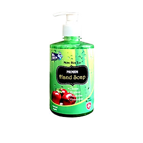 Nước rửa tay thảo mộc Premium Hand Soap Mr Fresh 500ml - an toàn cho da tay