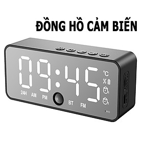 Mua Đồng Hồ Để Bàn Đa Chức Năng  Cảm Biến Thông Minh Tự Động Bật Tắt Màn Hình  Mặt Gương Led - Hàng Nhập Khẩu