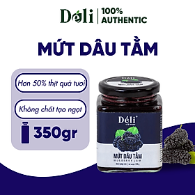 Mứt dâu tằm pha chế Déli - hủ 350ml