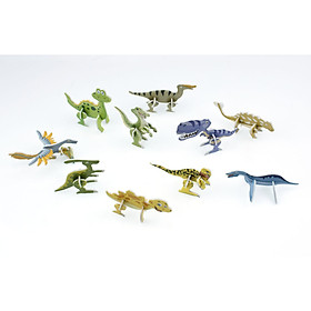 Đồ chơi ghép hình khủng long 3D độc đáo - Giúp phát triển kỹ năng cho bé - Giao mẫu ngẫu nhiên