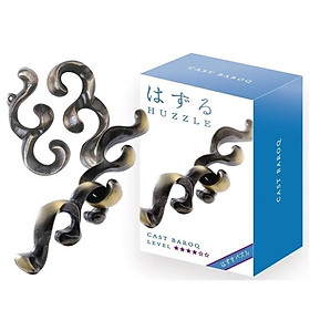 Đồ chơi trí tuệ Nhật Bản_Thử thách trí não_Baroq- Hanayama Puzzle_Hack não & Hàng hiếm_Giải đố Tư Duy_Siêu khó_IQ200