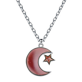 Mood Necklace Color Changing Pendant Necklace for  Daily Wear