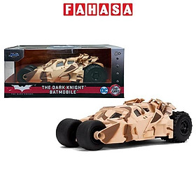 Đồ Chơi Mô Hình Sưu Tầm h Xe DC Comics Batman Batmobile 1:32 - Jada Toys 98544 - 2008 The Dark Knight Batmobile - Màu Kem