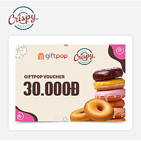 Giftpop - Phiếu quà tặng Crispy Donuts 30K