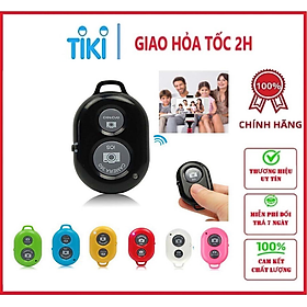 Remote bluetooth chụp hình tự sướng, điều khiển từ xa cho điện thoại - Giao màu ngẫu nhiên