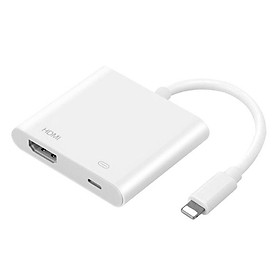 Bộ Chuyển Đổi Cáp Lightning Sang AV TV HDMI Với Cổng Sạc Lightning Cho iPad Air iPhone 6/6S/7/7Plus