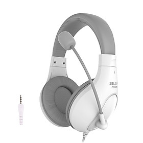 A566N Computer Wired Headphone Student Lightweight Noise Cancelling Headset with Microphone for Online Study Education