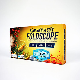 Kính Hiển Vi Giấy Foldscope - Khám phá vi thế giới diệu kỳ