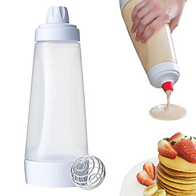 Crêpe bột phân phối với công cụ bánh mì pha trộn cho bánh kếp bánh kếp với nước sốt