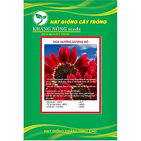 Hạt giống hoa hướng dương đỏ KNS3641 - Gói 30 hạt