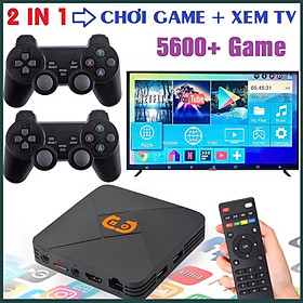 Máy Chơi Game Cầm Tay Điện Tử 4 Nút HDMI Không Dây,Tích Hợp Hơn 5600+ Trò Chơi Cho PSP / PS1 / FC / NES (Tặng kèm 10 túi lọc trà lá ổi)) Hàng Nhập Khẩu