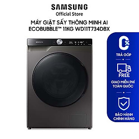 Mua Máy giặt sấy thông minh Samsung AI EcoBubble 11kg WD11T734DBX - Hàng chính hãng