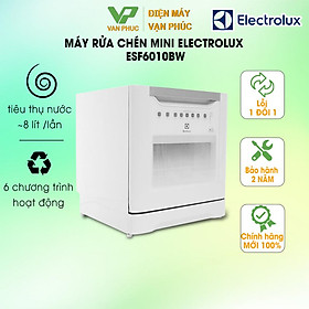 Mua Máy rửa chén  bát mini Electrolux ESF6010BW - Hàng Chính hãng bảo hành 24 tháng