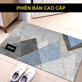 Mua Thảm Lau Chân TCS SHOUSE phòng khách phòng tắm ngủ đế chống trơn trượt siêu thấm hút nước cao cấp sang trọng