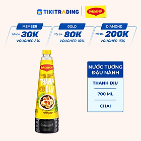 Nước tương MAGGI đậu nành thanh dịu 700ml