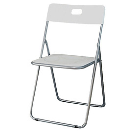 Handsome folding chair stool Nordic plastic office computer portable chair living room balcony leisure back dining chair black SL1613Y2