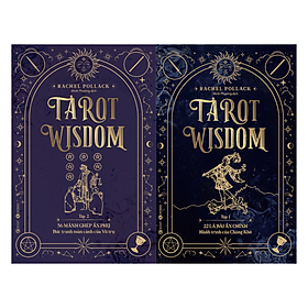 Combo 2Q Tarot Wisdom (Tập 1 + Tập 2):  22 Lá Bài Ẩn Chính – Hành Trình Của Chàng Khờ  +  56 Lá Bài Ẩn Phụ – Bức Tranh Toàn Cảnh Của Vũ Trụ