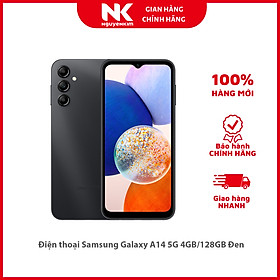 Mua Điện thoại Samsung Galaxy A14 5G 4GB/128GB Đen - Hàng chính hãng