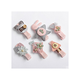 Set 6 Kẹp Tóc Xin Xắn Cho Bé Gái Thời Trang Bello Land