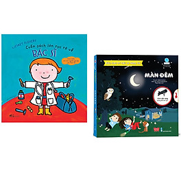 Combo 2 cuốn Cuốn sách lớn rực rỡ về bác sĩ + Bách khoa tri thức đa tương tác - Màn đêm