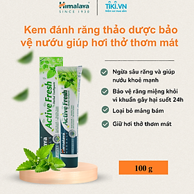 Kem Đánh Răng Thảo Mộc Tươi Mát Active Fresh Himalaya Herbals HMTP0003 (100g)