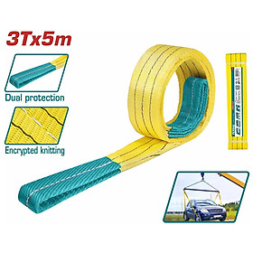 DÂY CÁP VẢI CẨU HÀNG VÀNG 3TX5M TOTAL THTWS0305 - HÀNG CHÍNH HÃNG