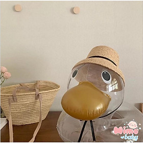 Phao bơi vịt trong suốt cho bé
