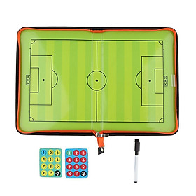 Artificial Leather Magnetic Soccer  Strategy Coaching Board Kit