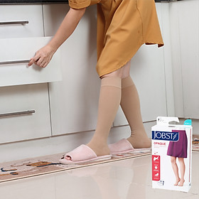 Vớ y khoa JOBST Opaque - Mỏng Hỗ Trợ Điều Trị giãn tĩnh mạch chân, 20-30 mmHg (vớ gối, màu da) (tất y khoa)