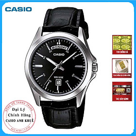 Đồng Hồ Nam Casio Dây Da MTP-1370L-1AVDF