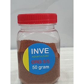 THỨC ĂN CHO CÁ DẠNG BỘT - THÁI INVE 2 3 3 5 5 8  Hủ 50g  - Thức ăn cá cảnh