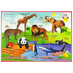 Hình ảnh Ghép Hình - Thế Giới Động Vật