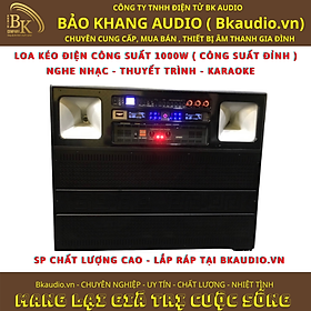Mua Loa kéo điện công suất 1000W. kết nối bluetooth   usb   aux ... Msp : SPLKĐ-08