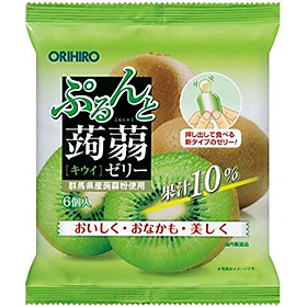 Combo 6 gói Thạch trái cây vị Kiwi 120gr