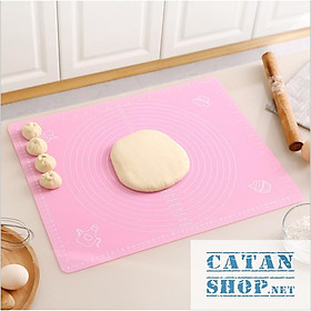 Mua Thảm Nhào Bột   tấm cán Bột Silicone Làm Bánh Chống dính  chống trơn trượt  chịu nhiệt  dụng cụ nhà bếp GD542-ThamCBot