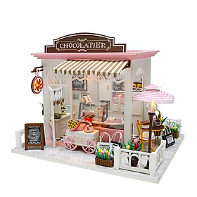Nơi bán Mô Hình Gỗ Miniature - Chocolate Tình Yêu - Mã C007 - Giá Từ -1đ