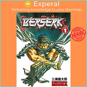 Sách - Berserk Volume 1: The Black Swordsman by Kentaro Miura (US edition, paperback)