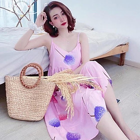 Túi lục bình quay mây