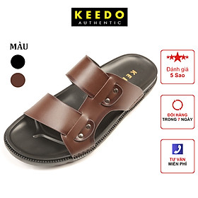 Dép 2 quai ngang cao cấp KEEDO BH01014